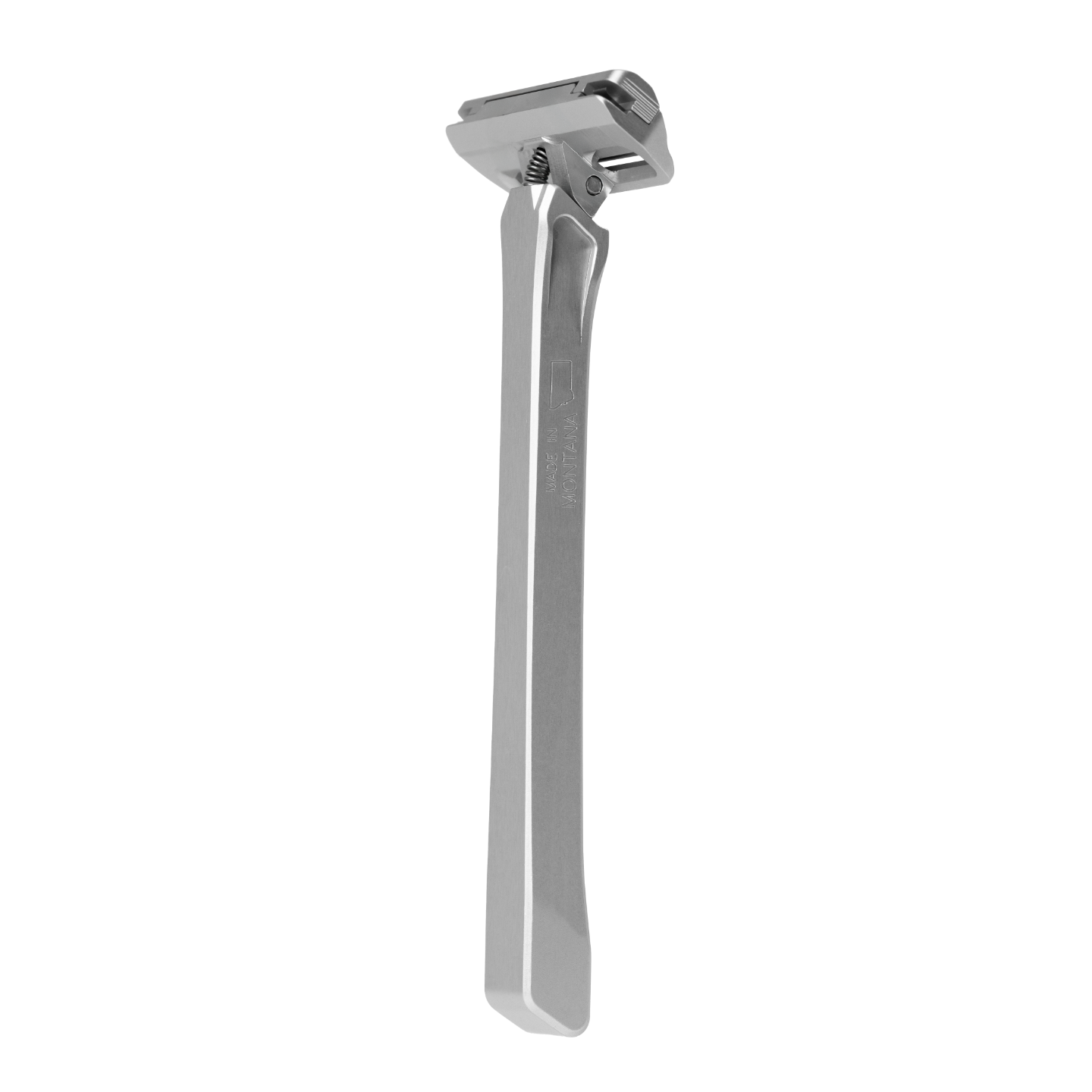 Proof Benchmark Single Blade Razor Rear Angle