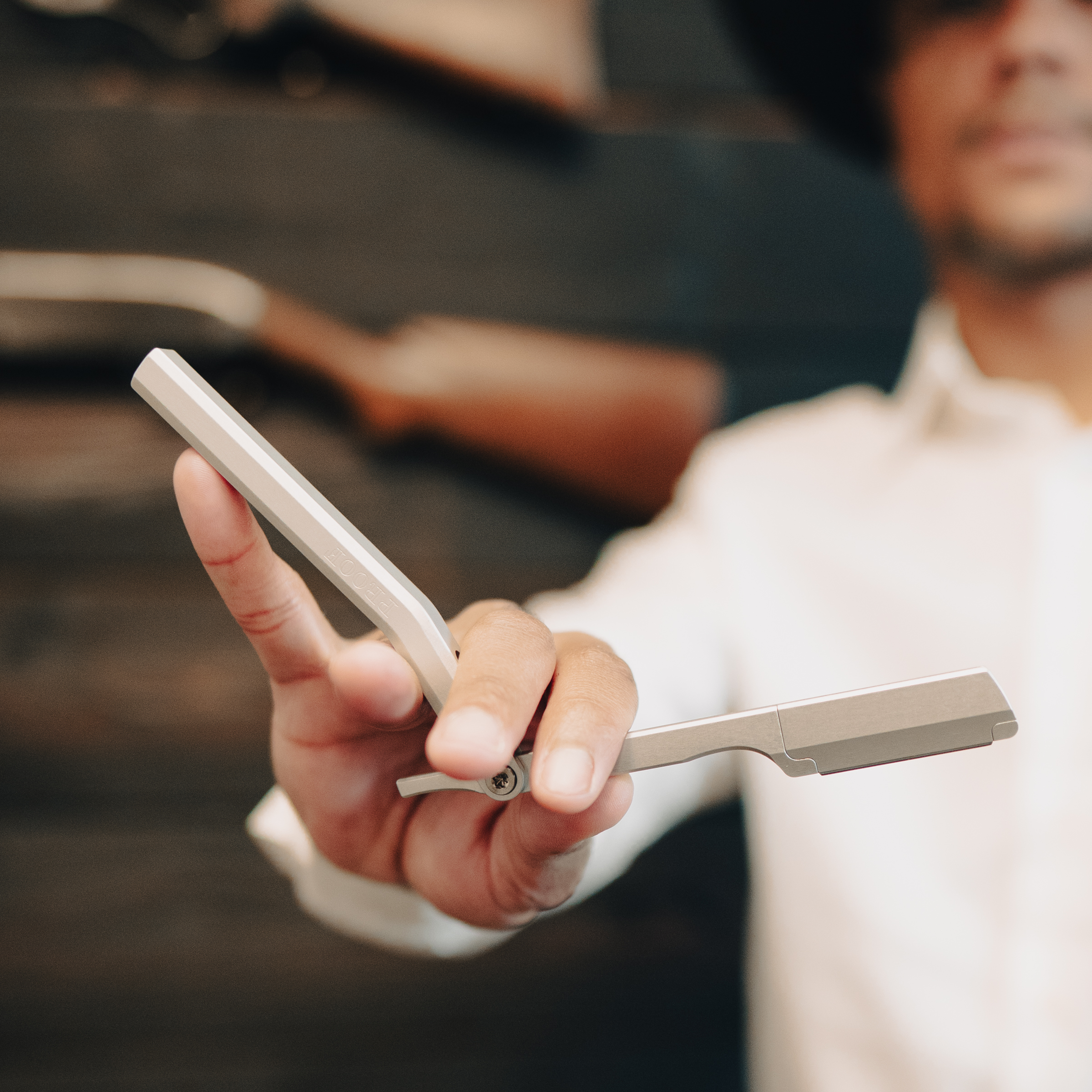 Proof Straight Razor