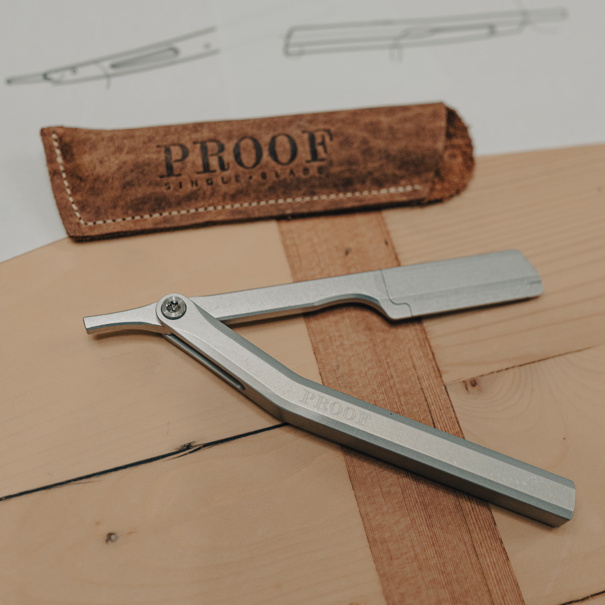 Proof Straight Razor