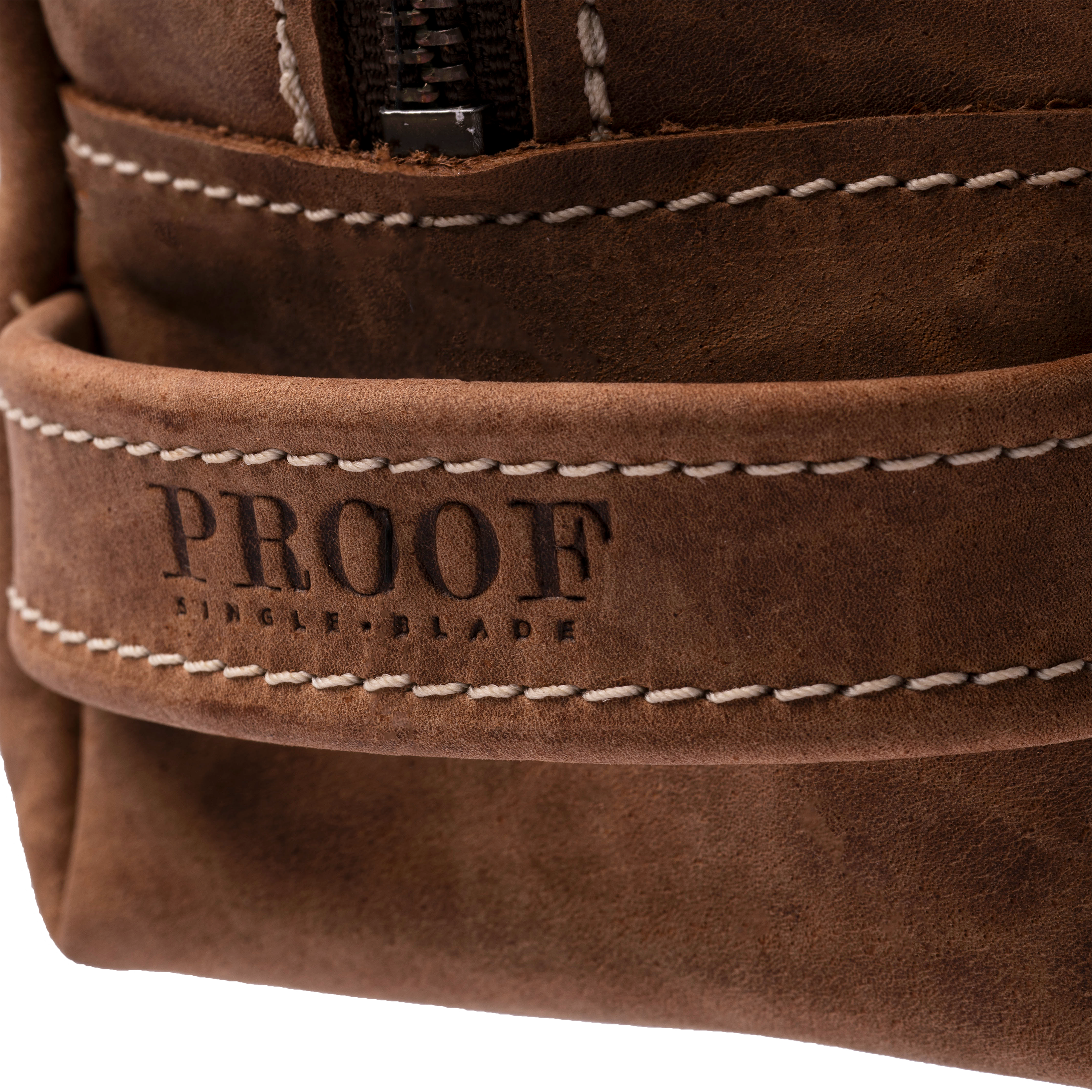 American Bison Leather Dopp Kit