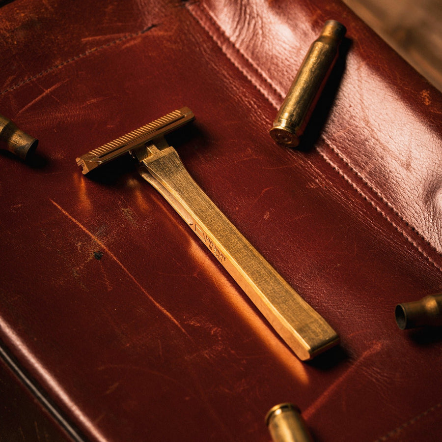 Reserve Single Blade Brass Razor | Proof