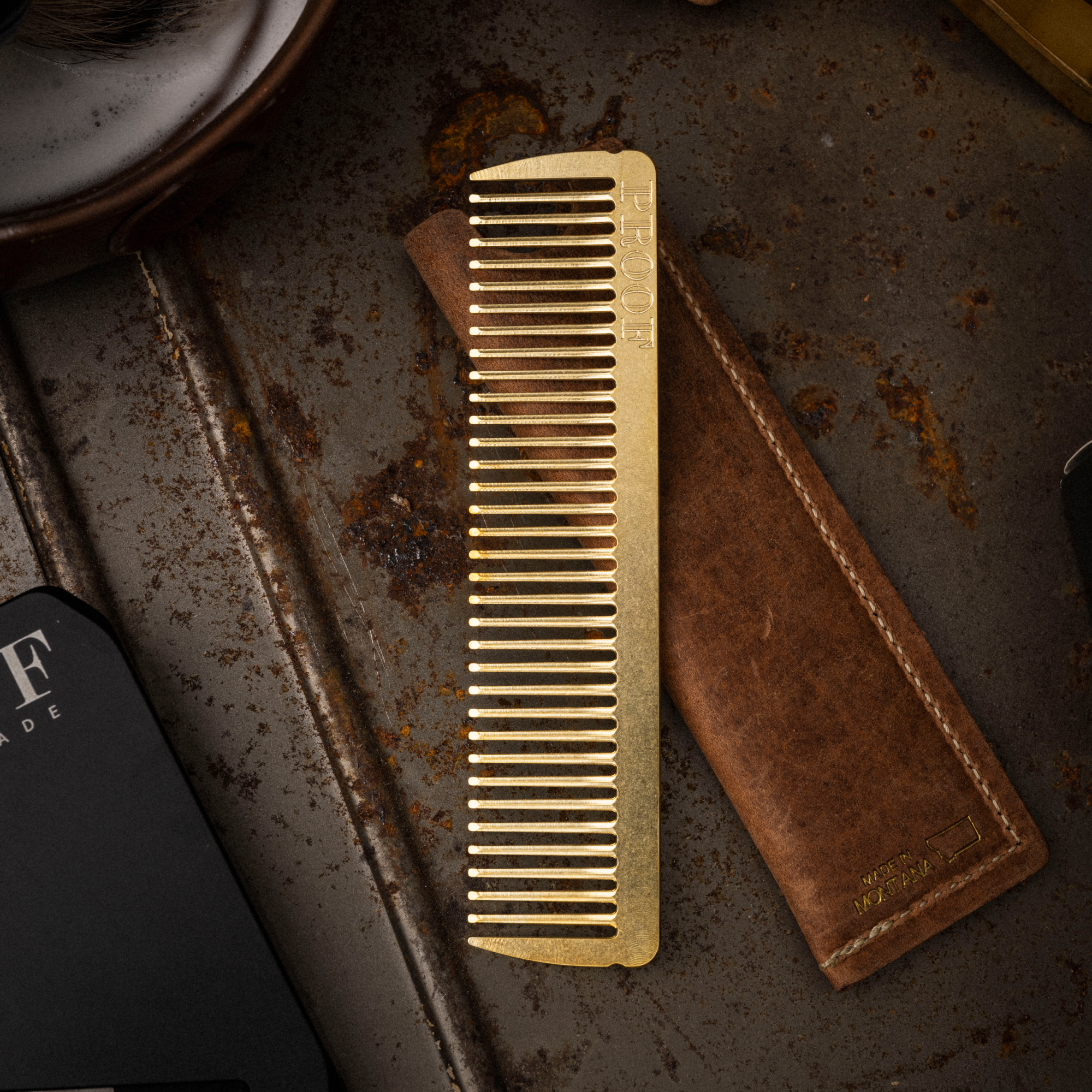 Reserve Brass Comb