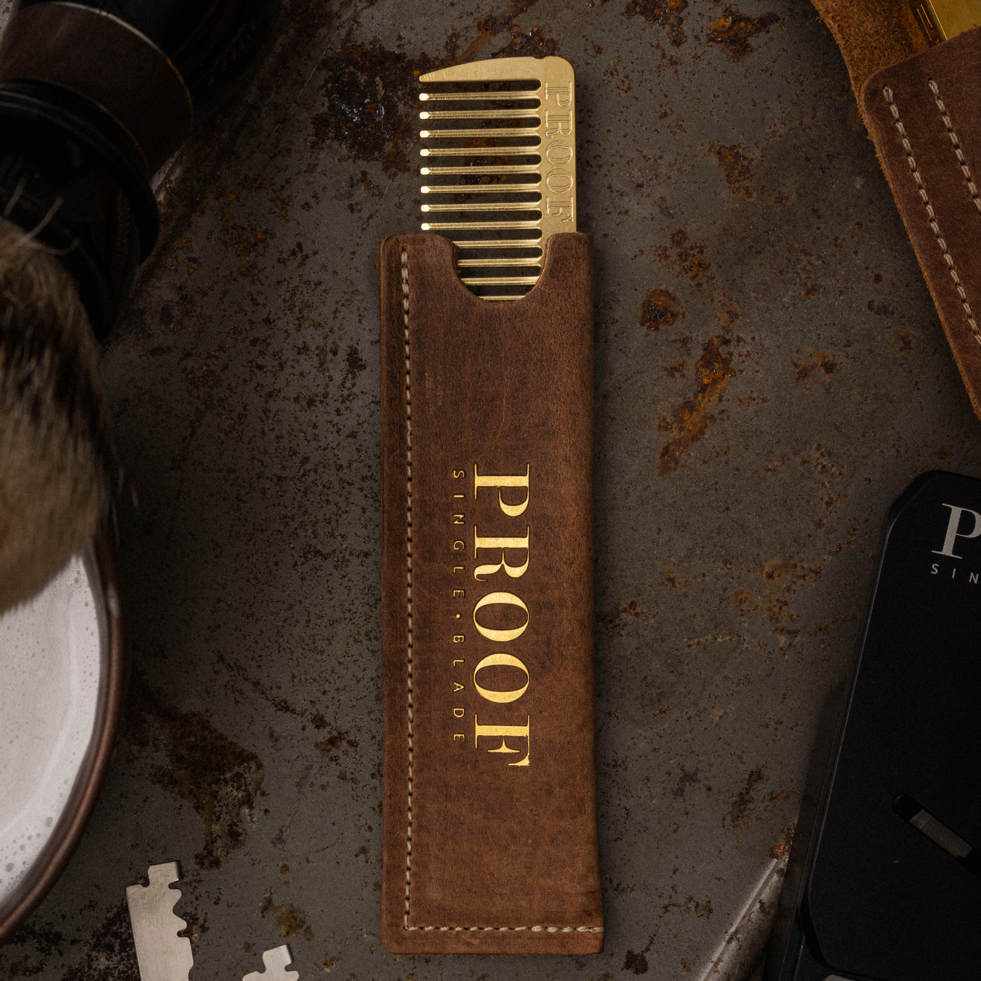 Reserve Brass Comb