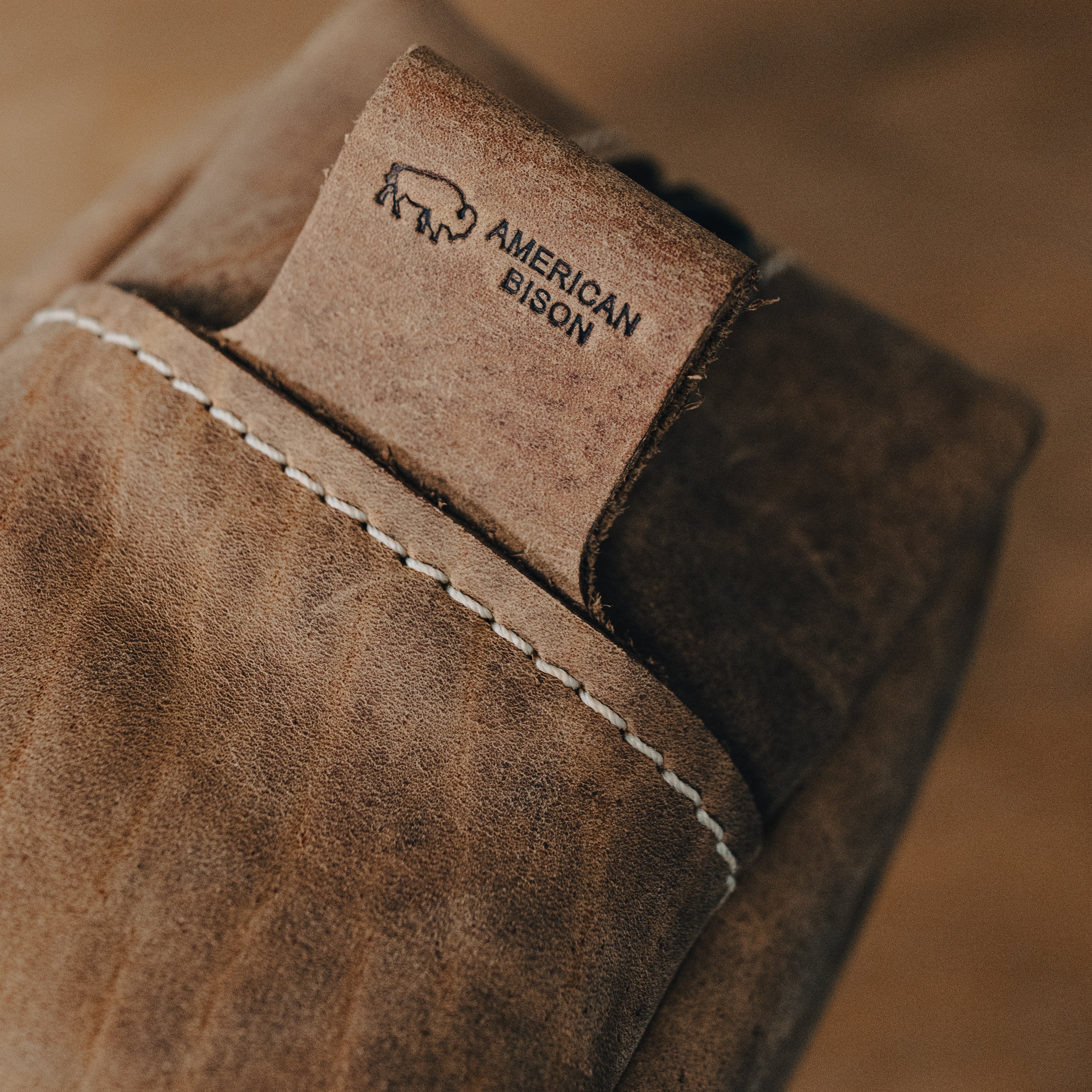 American Bison Leather Dopp Kit